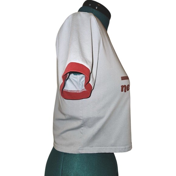 Aesthetique Philosophie Cropped  Fete La Neurodiversitè Graphic T-shirt Size L,M - Picture 6 of 7